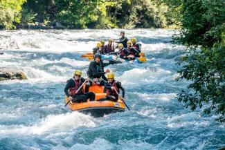 La descente intégrale en rafting