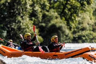 COMBINÉ RAFT & CANORAFT BOURG SAINT MAURICE | LA DESCENTE INTENSE