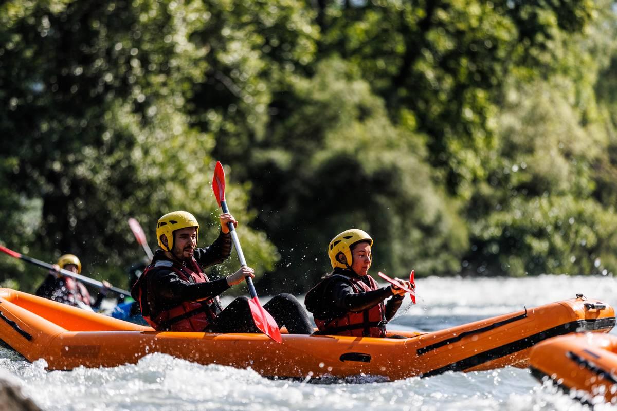 CANORAFT LA PLAGNE | LA DESCENTE DES GORGES