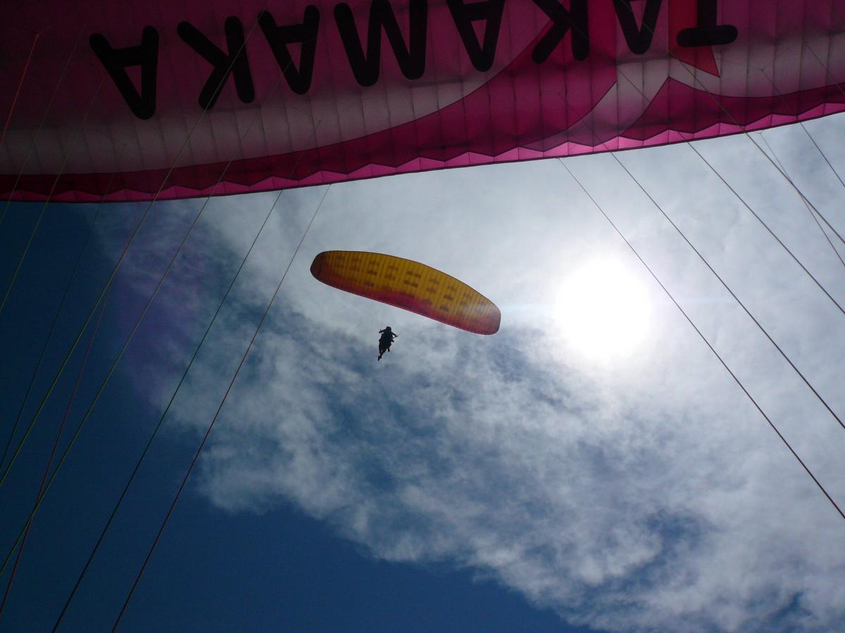 PARAGLIDING ANNECY CROSS