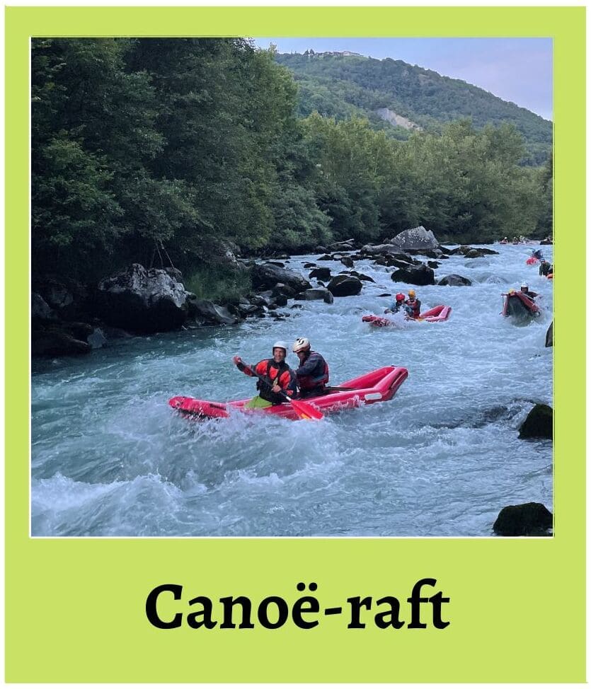 canoe raft savoie