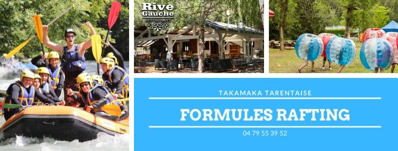 Formules rafting Savoie